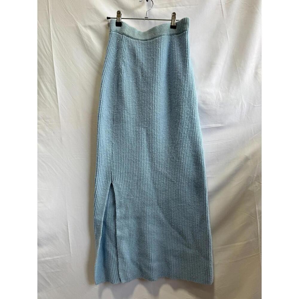 Suboo Blue Isla Knit Maxi Skirt Size S with minor lints - Picture 4 of 8